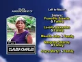 Claudia Charles Long Obituary