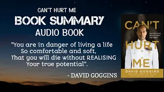 Can T Hurt Me By David Goggins Full Audio Book In English Book Hub 