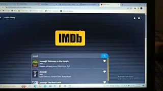 IMDb clone using html css and vanilla javascript