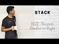 5 NSR Nearest Smaller to Right