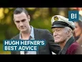 Hugh Hefner s son told us the best advice he got from his dad
