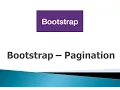 Bootstrap 3 Tutorials - Pagination