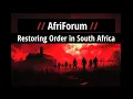 Download Lagu AfriForum: Restoring Order in South Africa