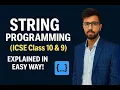 Master All String Functions in BlueJ ICSE Class 10 Computer Applications 2025
