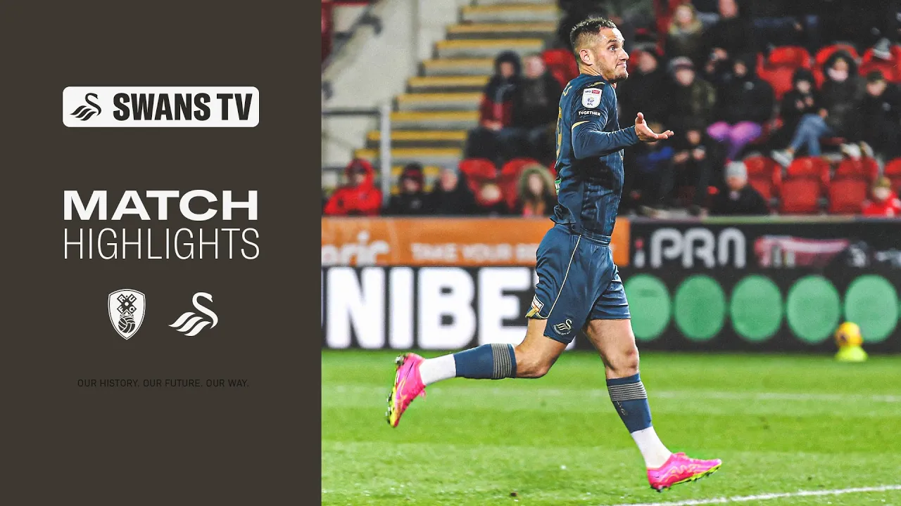 Rotherham United v Swansea City | Highlights