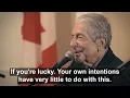 Leonard Cohen on Bob Dylan Winning the Nobel Prize in Literature