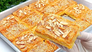 الفطير المشلتت الحلو بطريقة عبقريه جربيه بالطريقة دي هتنبهري بيه الفطير الحلو بالكاسترد طعمه رهيب 