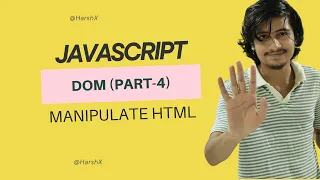 DOM Part 4 Manipulating HTML with JavaScript for Dynamic Content