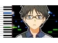 Download Lagu Your Lie in April OST - Again (Synthesia)