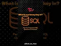 SQL Series part-3 What is a primary key in SQL