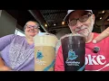 Caribou Coffee Date Trying NEW La Minita Peaberry Coffee Sunday Vlog Book Talk