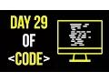 Day 29 of Code Program in All the Languages
