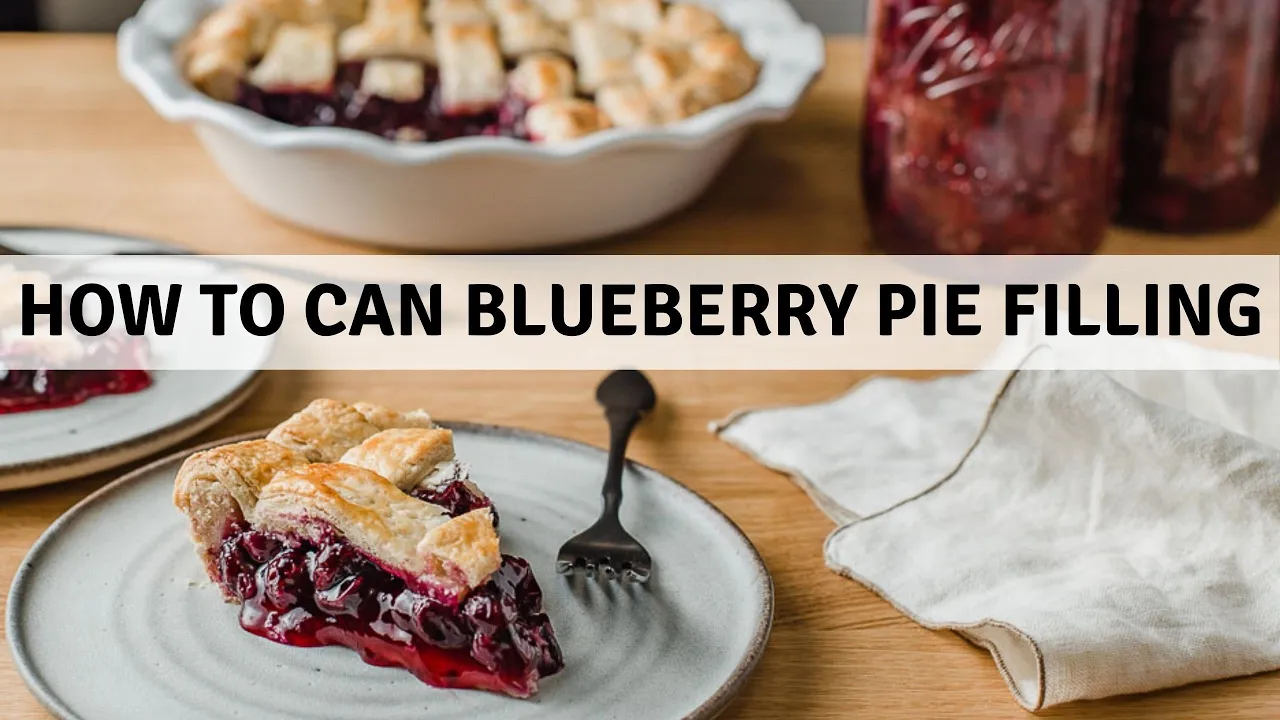 How to make and can blackberry pie filling for later use.