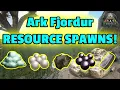Ark New FJORDUR Map Resource Guide