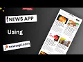 News App Using HTML Css JavaScript and News Api News App Api Project