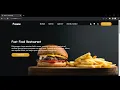 Fast Food Website Demo