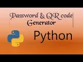 Password QR code generator using Python