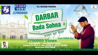 darbar bada sohna 78370 56410 robin raj latest devotional song hs records hs billa