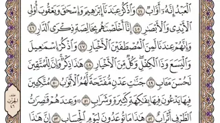 سورة ص الشيخ ياسر الدوسري صفحة ٤٥٦ 