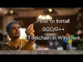 How to install GCC G compiler in Windows MinGW-w64