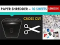 How to Dispose Confidential Documents and Photos Paper Shredder Lenoxx EC1018