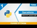 Curso Python Operadores y Variables - 1