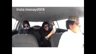 الحريم مع السواق البنقالي ومع السواق السعودي هدوء  الحريم مع السواق البنقالي ومع السواق السعودي هدوء