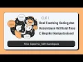 Download Lagu OJT 1 - Real Teaching Koding dan Kecerdasan Artifisial Fase C Berpikir Komputasional