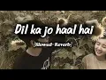 Dil ka jo haal hai (Slowed+ Reverb) | Abhijeet Bhattacharya and Shreya Ghoshal | Beshram | HA Lofi |