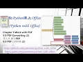 Python with Office 089 - Work wtih PDF
