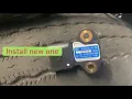 DD15 Boost press sensor replace