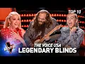 Download Lagu The Most ICONIC Blind Auditions of The Voice USA of All Time! Pt. 2 | Top 10