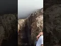 اعلى قفزة في العالم من شواطئ الشلف (الجزائر )2017 نجا ب اعجوبة