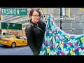 I went fabric shopping in New York City Garment District Fabric Haul 2025