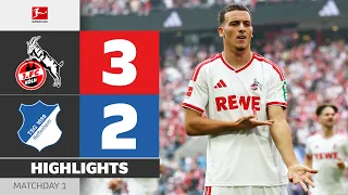 El Mala And Dallinga Secure Win! | 1. FC KÖLN - HOFFENHEIM | Highlights | Matchday 1 – Bundesliga