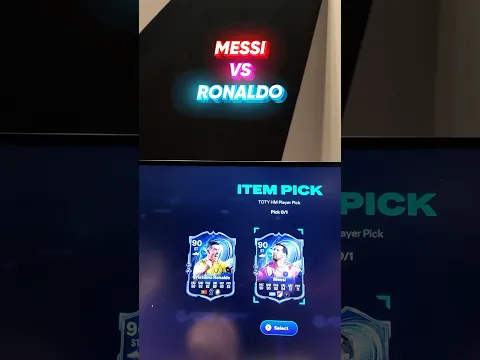 Messi vs Ronaldo Card Battle 🔥 Who Wins? | #scoutop #messi #ronaldo #fifa