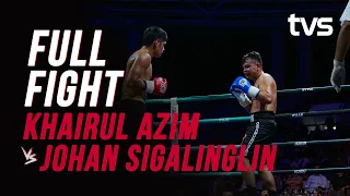Khairul Azim VS Johan Sigalinglin FULL FIGHT | WBC Asia | Blazing Fist Category