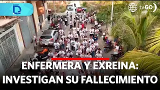 Enfermera y exreina: Investigan su fallecimiento | Domingo al Día | Perú