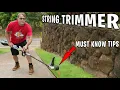 BEGINNERS GUIDE HOW TO USE A STRING TRIMMER
