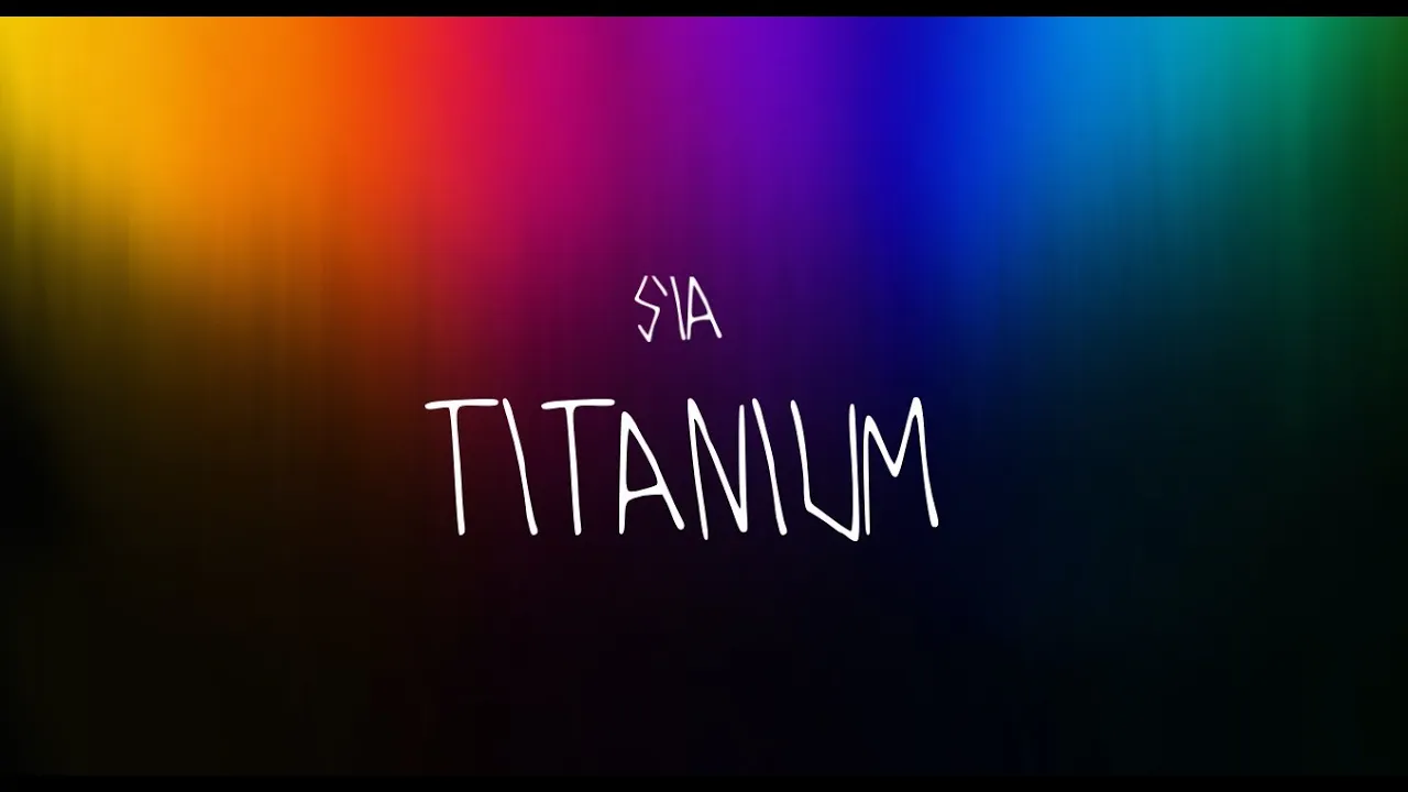 Sia - Titanium - Live Version Lyrics
