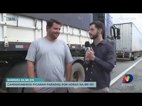 BR-376: após novo deslizamento, rodovia ficou interditada até o início da manhã desta sexta-feira