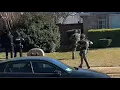 Stolen vehicle suspect arrested after barricading inside Texas home police say