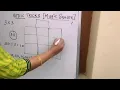 Trick to solve 3 3 magic square Useful for kids