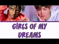 Juice WRLD 'Girl Of My Dreams Ft Suga' (Color Coded Lyrics (Han/Rom/Eng/가사)