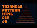 Combination Of Triangle Motifs HTML CSS JS THINHPHAM