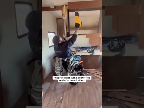 Paralyzed & Remodeling our Camper!