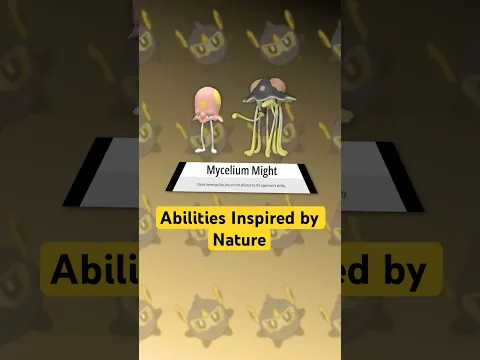 Pokémon Abilities Inspired by Nature