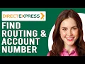 How To Find Direct Express Routing Number And Account Number What Is Direct Express Routing Number