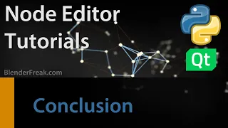 Node Editor Tutorials Conclusion