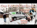 Our U-Haul Got STUCK in the Snow New Coastal Maine House Vlog Trying Our Monument Grills Mesa II